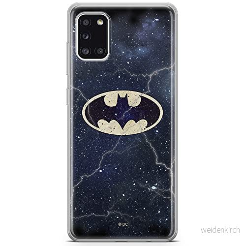 ERT GROUP mobiltelefonfodral för Samsung A31 originalt och officiellt licensierat DC mönster Batman 003 optimalt anpassad till formen på mobiltelefonen, fodral tillverkad av TPU plast 5903040215685