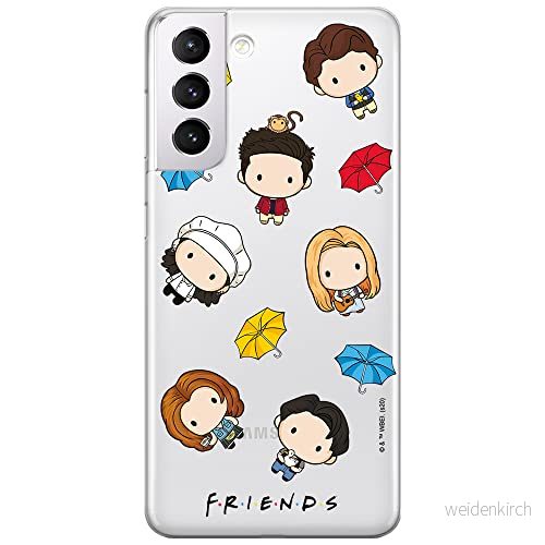 ERT GROUP mobiltelefonfodral för Samsung S21 originalt och officiellt licensierat Friends mönster 013 optimalt anpassad till formen på mobiltelefonen, fodral tillverkad av TPU plast 5903932275032