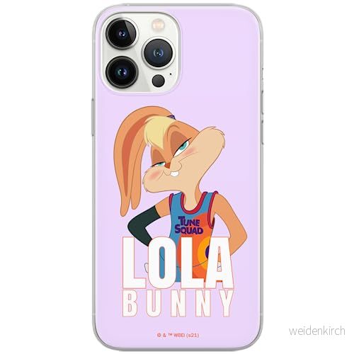 ERT GROUP mobiltelefonfodral för Iphone 13 PRO originalt och officiellt licensierat Looney Tunes mönster Space Jam 021 anpassad till formen på mobiltelefonen, fodral tillverkad av TPU plast 5905511058449