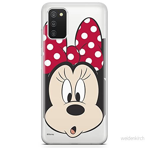 ERT GROUP mobiltelefonfodral för Samsung A03S originalt och officiellt licensierat Disney mönster Minnie 054 optimalt anpassad till formen på mobiltelefonen, gedeeltelijk transparant 5903932990621