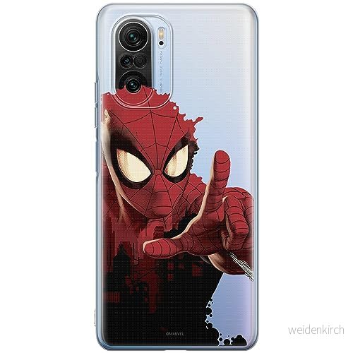 ERT GROUP mobiltelefonfodral för Xiaomi MI 11i/ REDMI K40/K40 PRO/POCO F3/ F3 PRO originalt och officiellt licensierat Marvel mönster Spider Man 006, gedeeltelijk transparant 5905511892050