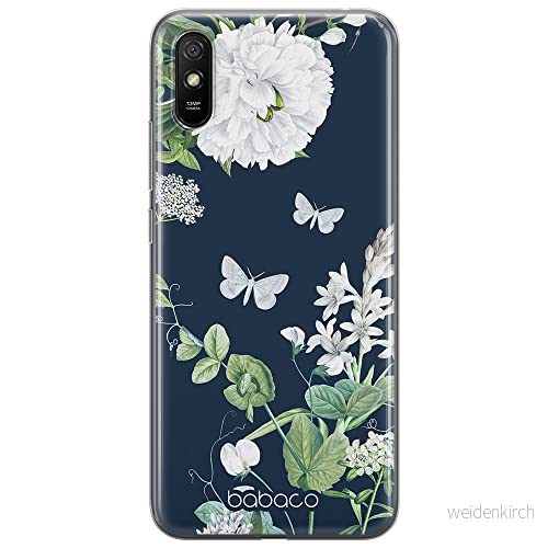 ERT GROUP mobiltelefonfodral för Xiaomi REDMI 9A originalt och officiellt licensierat Babaco mönster Flowers 032 optimalt anpassad till formen på mobiltelefonen, fodral tillverkad av TPU plast 5905131284839