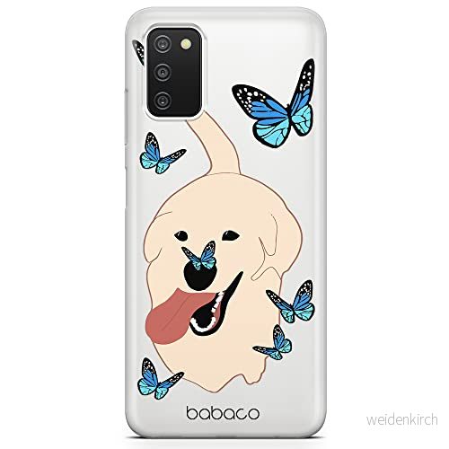 ERT GROUP mobiltelefonfodral för Samsung A03S originalt och officiellt licensierat Babaco mönster Dogs 011 Vit optimalt anpassad till formen på mobiltelefonen, gedeeltelijk transparant 5905131005991