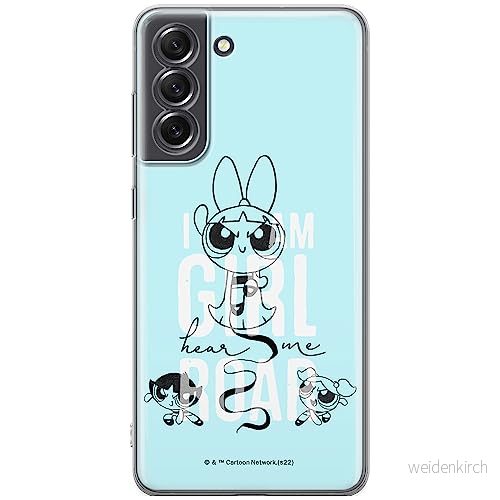 ERT GROUP mobiltelefonfodral för Samsung S21 FE originalt och officiellt licensierat The Powerpuff Girls mönster 040, fodral tillverkad av TPU plast 5905511983659