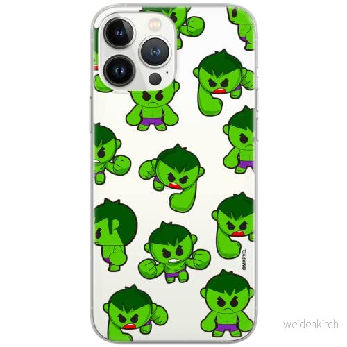 ERT GROUP mobiltelefonfodral för Xiaomi REDMI NOTE 9 PRO/ 9S originalt och officiellt licensierat Marvel mönster Hulk 006 optimalt anpassad till formen på mobiltelefonen, gedeeltelijk transparant 5904805239410