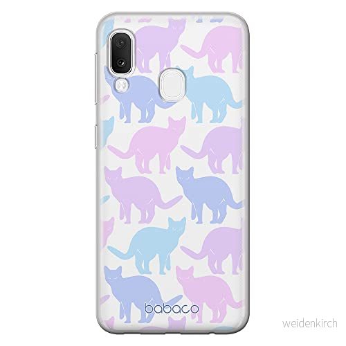 ERT GROUP mobiltelefonfodral för Samsung A20e originalt och officiellt licensierat Babaco mönster Cats 011 optimalt anpassad till formen på mobiltelefonen, fodral tillverkad av TPU plast 5905131053602