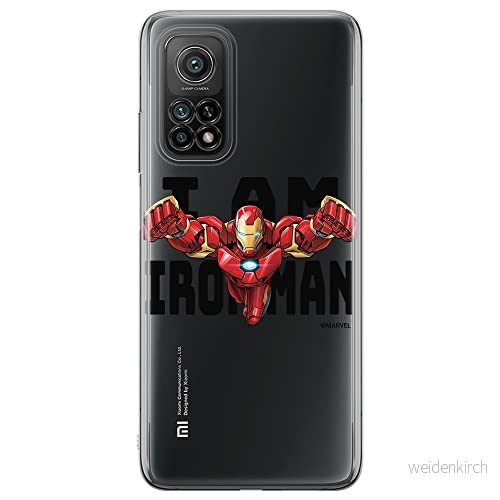 ERT GROUP mobiltelefonfodral för Xiaomi Redmi Note 11 Pro 5G/11 4G originalt och officiellt licensierat Marvel mönster Iron Man 028, gedeeltelijk transparant 5904805638077
