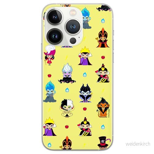 ERT GROUP mobiltelefonfodral för Iphone 13 PRO MAX originalt och officiellt licensierat Disney mönster Villains 007 anpassad till formen på mobiltelefonen, fodral tillverkad av TPU plast 5905131384058