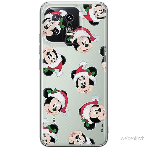 ERT GROUP mobiltelefonfodral för Xiaomi 13 originalt och officiellt licensierat Disney mönster Mickey & Minnie 016 optimalt anpassad till formen på mobiltelefonen, gedeeltelijk transparant 5905511895518