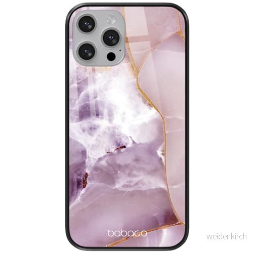 ERT GROUP mobiltelefonfodral för Apple Iphone 13 PRO MAX originalt och officiellt licensierat Babaco mönster Abstract 009 tillverkad av härdat glas, skyddsfodral 5904805864032