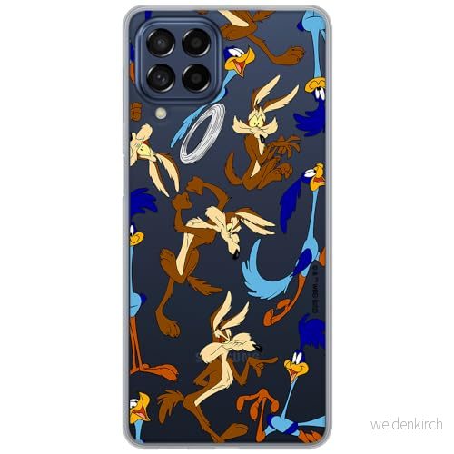 ERT GROUP mobiltelefonfodral för Samsung M33 5G originalt och officiellt licensierat Looney Tunes mönster 021 optimalt anpassad till formen på mobiltelefonen, gedeeltelijk transparant 5905511682774