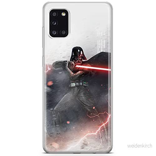 ERT GROUP mobiltelefonfodral för Samsung A31 originalt och officiellt licensierat Star Wars mönster Darth Vader 002 optimalt anpassad till formen på mobiltelefonen, fodral tillverkad av TPU plast 5903040217627
