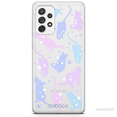 ERT GROUP mobiltelefonfodral för Samsung A53 5G originalt och officiellt licensierat Babaco mönster Cats 016 optimalt anpassad till formen på mobiltelefonen, gedeeltelijk transparant 5905131104793