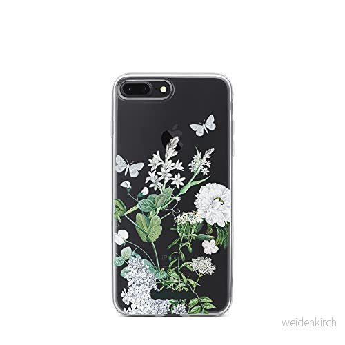 ERT GROUP mobiltelefonfodral för Iphone 7 PLUS/ 8 PLUS originalt och officiellt licensierat Babaco mönster Flowers 033 optimalt anpassad till formen på mobiltelefonen, gedeeltelijk transparant 5905131287168