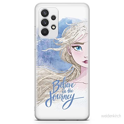 ERT GROUP mobiltelefonfodral för Samsung A32 4G LTE originalt och officiellt licensierat Disney mönster Elsa 015 optimalt anpassad till formen på mobiltelefonen, fodral tillverkad av TPU plast 5903040476529
