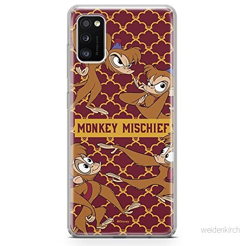 ERT GROUP mobiltelefonfodral för Samsung A41 originalt och officiellt licensierat Disney mönster Abu 002 optimalt anpassad till formen på mobiltelefonen, fodral tillverkad av TPU plast 5903537508207