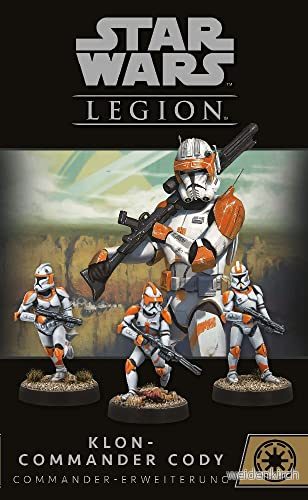 Atomic Mass Games, Star Wars: Legion Klon Commander Cody, förlängning, tablett, 2 spelare, från 14 år, 120180 minuter, tyska 841333121358