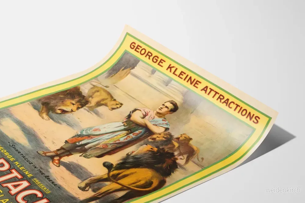 Vintageposter Spartacus - Gladiatorernas uppror - Bild 3