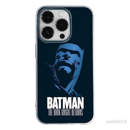 ERT GROUP mobiltelefonfodral för Apple Iphone 14 PRO MAX originalt och officiellt licensierat DC mönster Batman 034 optimalt anpassad till formen på mobiltelefonen, fodral tillverkad av TPU plast 5905131942661