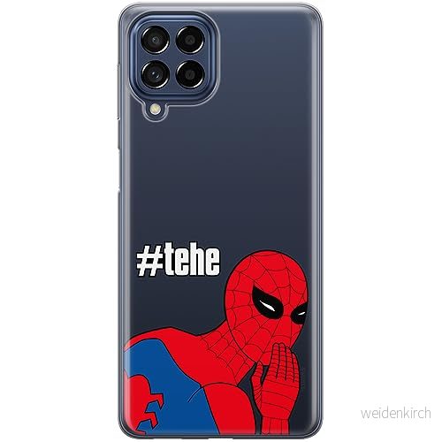 ERT GROUP mobiltelefonfodral för Samsung A53 5G originalt och officiellt licensierat Marvel mönster Spider Man 028 optimalt anpassad till formen på mobiltelefonen, gedeeltelijk transparant 5905795005177