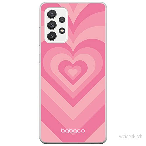 ERT GROUP mobiltelefonfodral för Samsung A52 5G / LTE 4G A52S originalt och officiellt licensierat Babaco mönster Hearts 007, fodral tillverkad av TPU plast 5904805678561