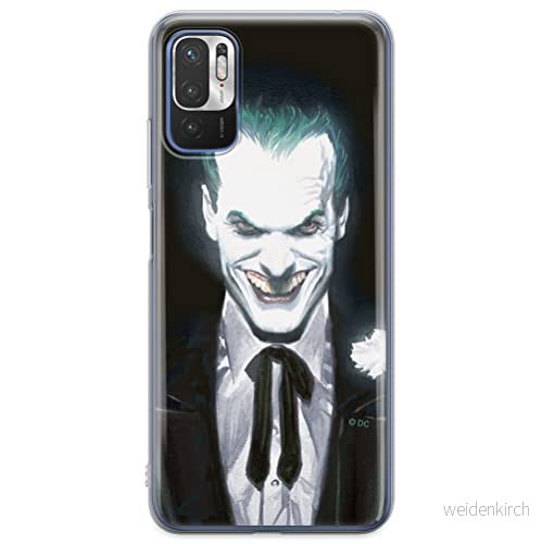 ERT GROUP mobiel telefoonhoesje voor Xiaomi REDMI NOTE 10 5G / POCO M3 PRO origineel en officieel erkend DC patroon Joker 001 aangepast aan de vorm van mobiele telefoon, hoesje is gemaakt TPU 5904805616105