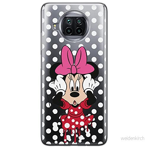 ERT GROUP mobiltelefonfodral för Xiaomi MI 10T LITE/REDMI NOTE 9 PRO 5G originalt och officiellt licensierat Disney mönster Minnie 016, gedeeltelijk transparant 5903932314274