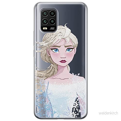 ERT GROUP mobiltelefonfodral för Xiaomi MI 10 LITE originalt och officiellt licensierat Disney mönster Elsa 014 optimalt anpassad till formen på mobiltelefonen, gedeeltelijk transparant 5903537143354
