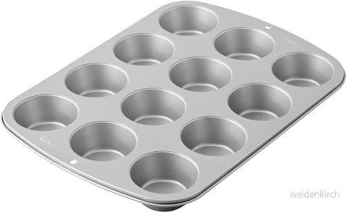 Wilton cupcake/muffins bakform, höger recept, non stick 12 hål 70896431189