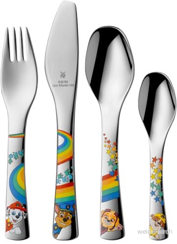 WMF 12.8808.6040, Bestickset för barn, Multifärg, Rostfritt stål, Paw Patrol, 3 År, Vietnam 4000530730053