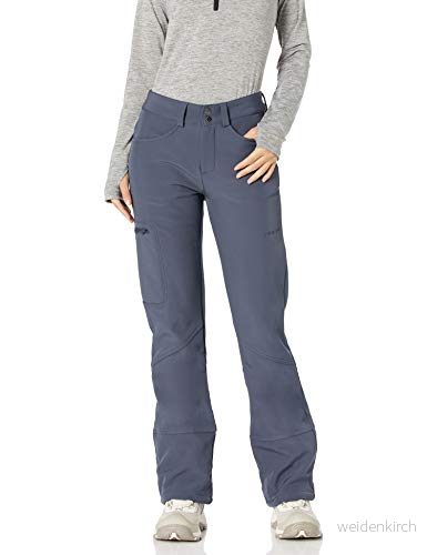 ARCTIX Dam Sarah Fleece fodrade Softshellbyxor, stål, X Small (0 2) kort 95636056828