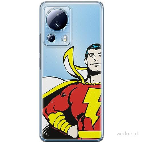 ERT GROUP mobiltelefonfodral för Xiaomi 13 LITE/CIVI 2 originalt och officiellt licensierat DC mönster Shazam 001 optimalt anpassad till formen på mobiltelefonen, gedeeltelijk transparant 5905511934668