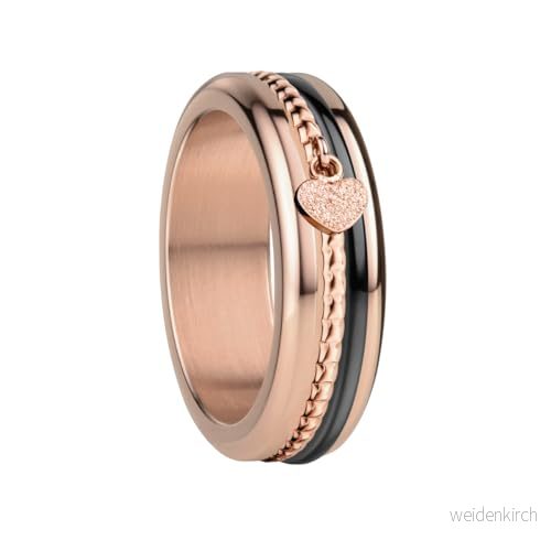 BERING Damring i roséguld glänsande Arctic Symphony Collection med Rostfritt stål Moselle 7, stål, Ingen ädelsten 5710718270453