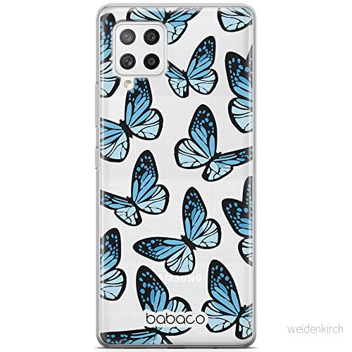 ERT GROUP mobiltelefonfodral för Samsung A42 5G originalt och officiellt licensierat Babaco mönster Butterflies 002 optimalt anpassad till formen på mobiltelefonen, gedeeltelijk transparant 5904805719899