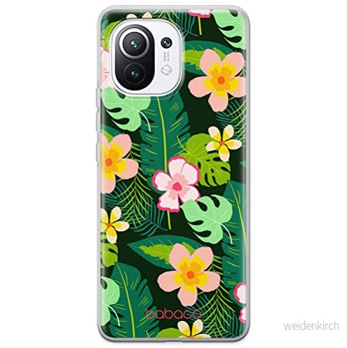ERT GROUP mobiltelefonfodral för Xiaomi 11 originalt och officiellt licensierat Babaco mönster Flowers 019 optimalt anpassad till formen på mobiltelefonen, fodral tillverkad av TPU plast 5903932637489