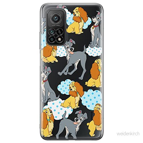 ERT GROUP mobiltelefonfodral för Huawei P20 originalt och officiellt licensierat Disney mönster Lady and the Tramp 004 Vit optimalt anpassad till formen på mobiltelefonen, gedeeltelijk transparant 5905131773531