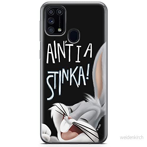 ERT GROUP mobiltelefonfodral för Samsung M31 originalt och officiellt licensierat Looney Tunes mönster Bugs 003 optimalt anpassad till formen på mobiltelefonen, fodral tillverkad av TPU plast 5904805482199