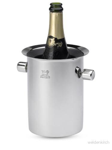 Peugeot Flaskkylare med kylakryl, för champagne och vinflaskor, höjd: 19 cm, rostfritt stål, 220068 4006950220068