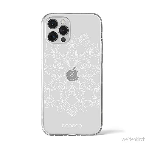 ERT GROUP mobiltelefonfodral för Iphone 12 PRO MAX originalt och officiellt licensierat Babaco mönster Mandalas 006 optimalt anpassad till formen på mobiltelefonen, gedeeltelijk transparant 5904805839320
