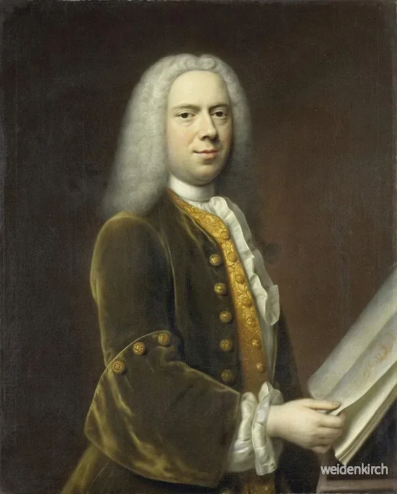 Målning Porträtt av en man troligen Cornelis Troost 1696-1750 - Balthasar Denner | Konsttryck - Bild 2
