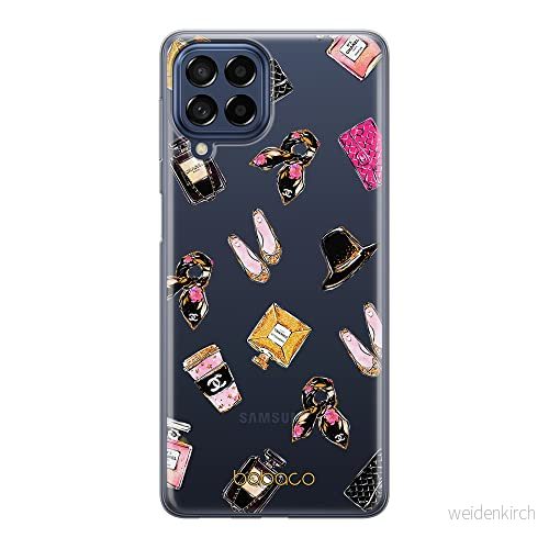 ERT GROUP mobiltelefonfodral för Samsung M33 5G originalt och officiellt licensierat Babaco mönster Fashion 002 optimalt anpassad till formen på mobiltelefonen, gedeeltelijk transparant 5905511353094