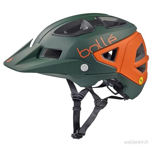 BOLLÉ Trackdown MIPS Hjälm, Vuxna Unisex, Grön Orange, S 848391079218