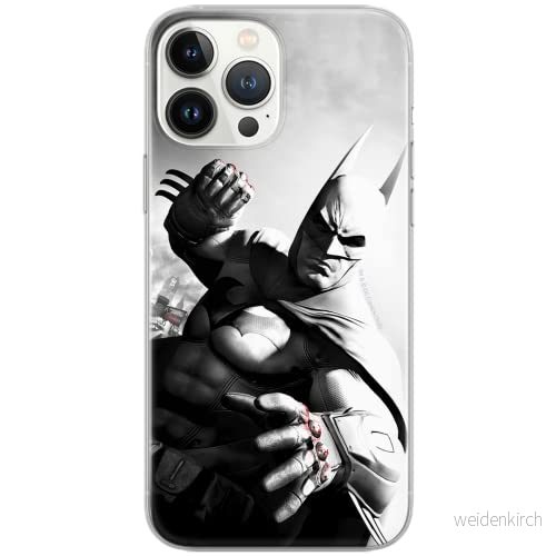 ERT GROUP mobiltelefonfodral för Samsung A71 originalt och officiellt licensierat DC mönster Batman 019 Vit optimalt anpassad till formen på mobiltelefonen, fodral tillverkad av TPU plast 5903537534411