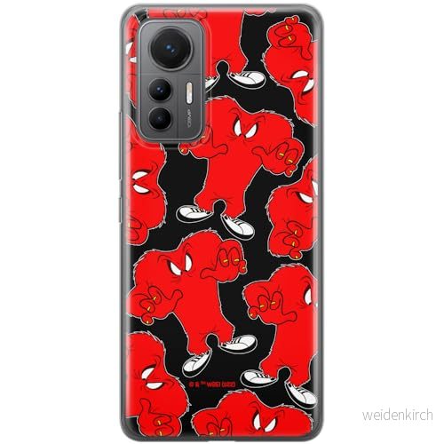 ERT GROUP mobiltelefonfodral för Xiaomi 12 LITE originalt och officiellt licensierat Looney Tunes mönster Gossamer 001 optimalt anpassad till formen på mobiltelefonen, fodral tillverkad av TPU plast 5905511674748