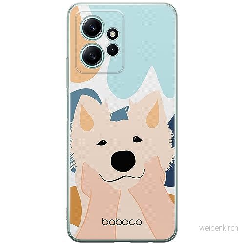 ERT GROUP mobiltelefonfodral för Xiaomi REDMI NOTE 12 4G originalt och officiellt licensierat Babaco mönster Dogs 009 optimalt anpassad till formen på mobiltelefonen, fodral tillverkad av TPU plast 5905511946395