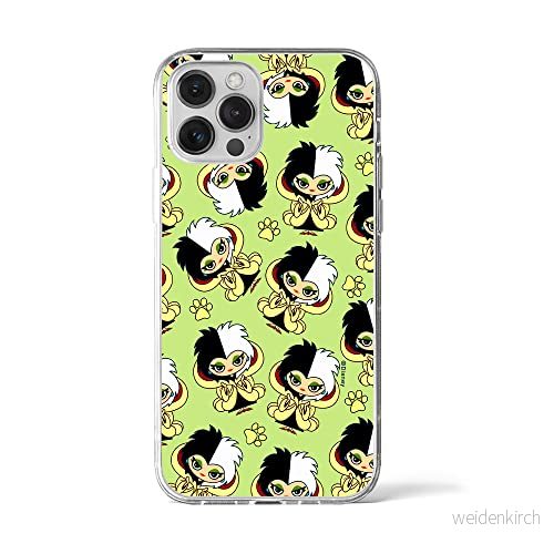 ERT GROUP mobiltelefonfodral för Iphone 12 PRO MAX originalt och officiellt licensierat Disney mönster Cruella 007 optimalt anpassad till formen på mobiltelefonen, fodral tillverkad av TPU plast 5905131493972