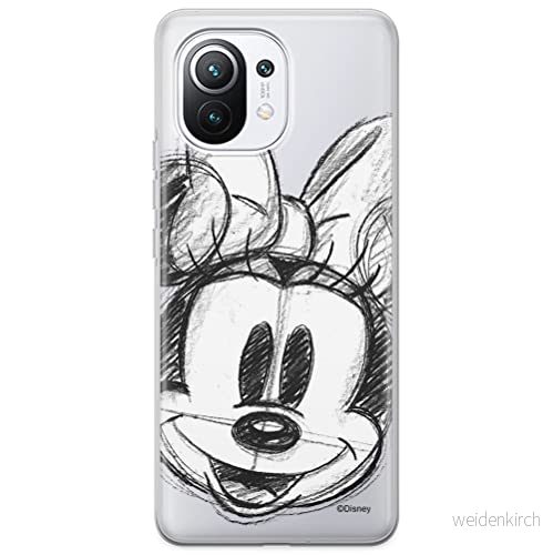 ERT GROUP mobiltelefonfodral för Xiaomi 11 originalt och officiellt licensierat Disney mönster Minnie 012 optimalt anpassad till formen på mobiltelefonen, gedeeltelijk transparant 5903537096940