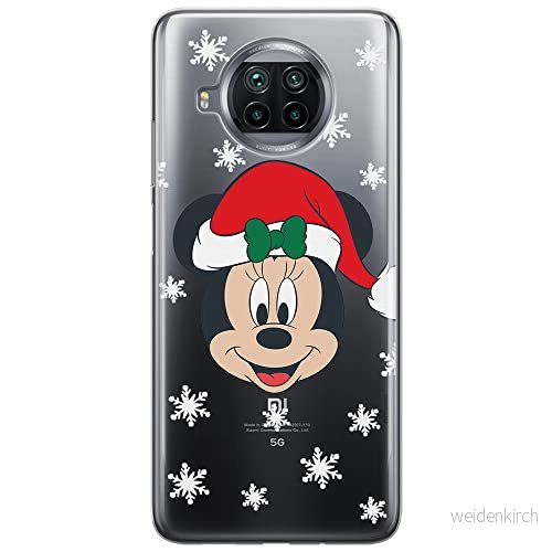 ERT GROUP mobiltelefonfodral för Xiaomi MI 10T LITE/REDMI NOTE 9 PRO 5G originalt och officiellt licensierat Disney mönster Minnie 061, gedeeltelijk transparant 5903537152943
