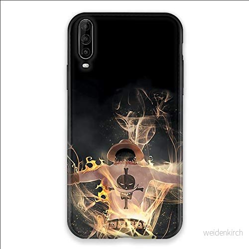 Fodral för Wiko View 4 Manga One Piece Ace svart 3614849851296