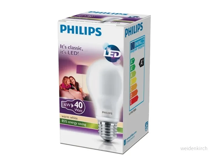 Philips LED-Glödlampa E27 8718696419656 Philips LED-Glödlampa E27 8718696419656